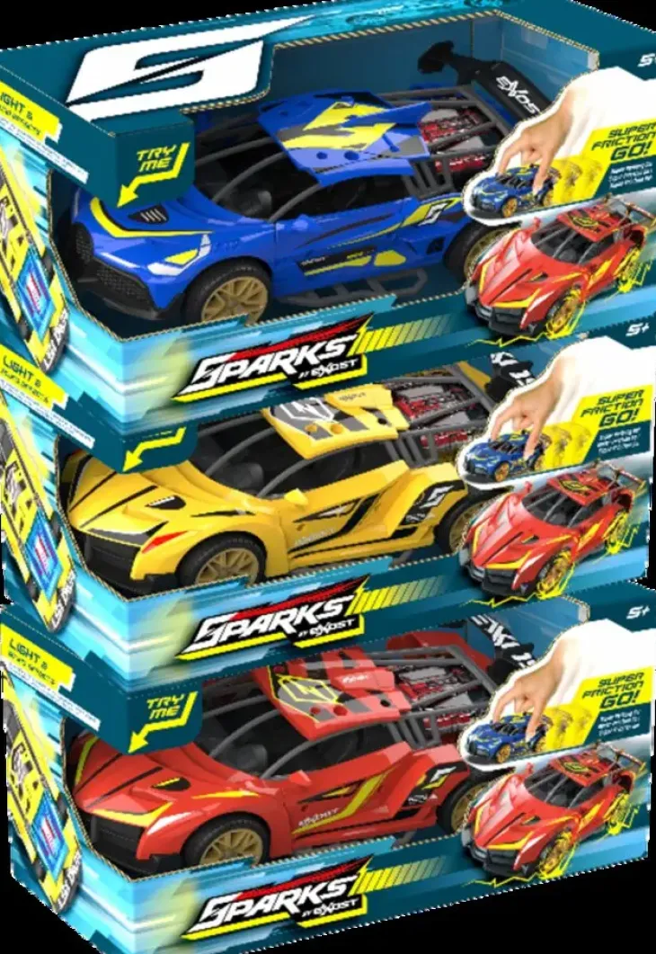 Exost sparks auto ääni ja valo