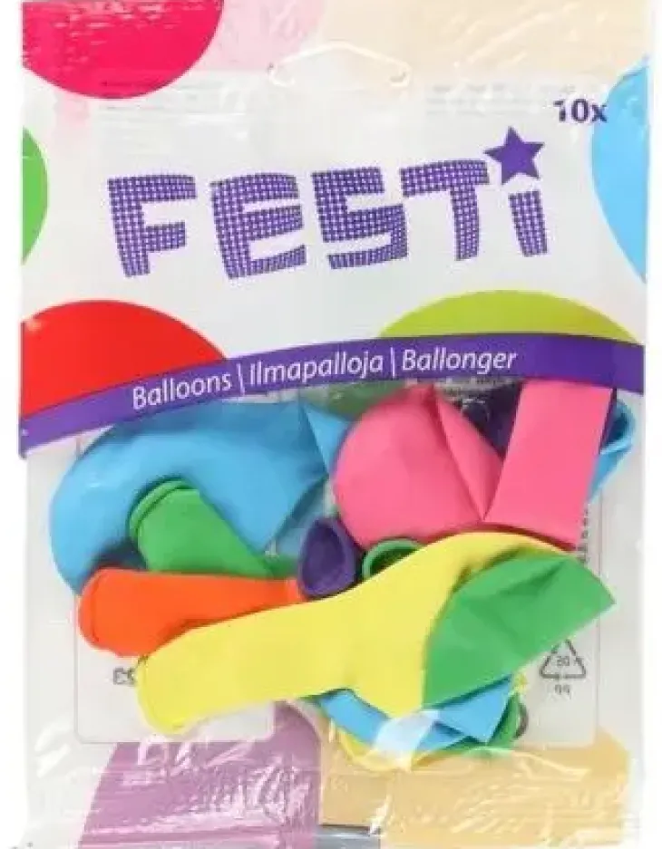 Festi ilmapallo 22 cm 10 kpl