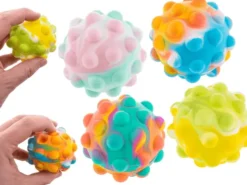 Fidget pop it ball rainbow 7 cm