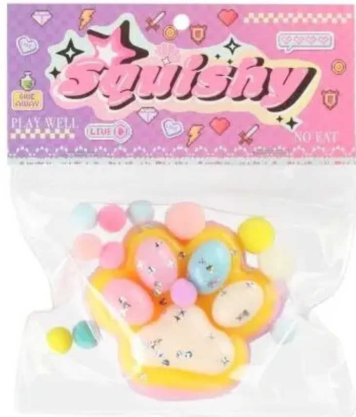 Fidget puristeltava kissantassu raita