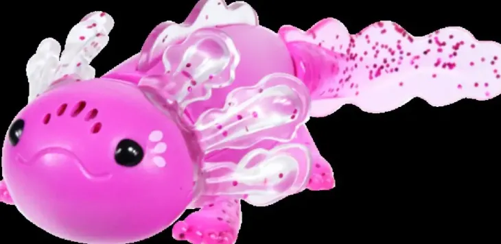Fingerlings baby axolotl glitter