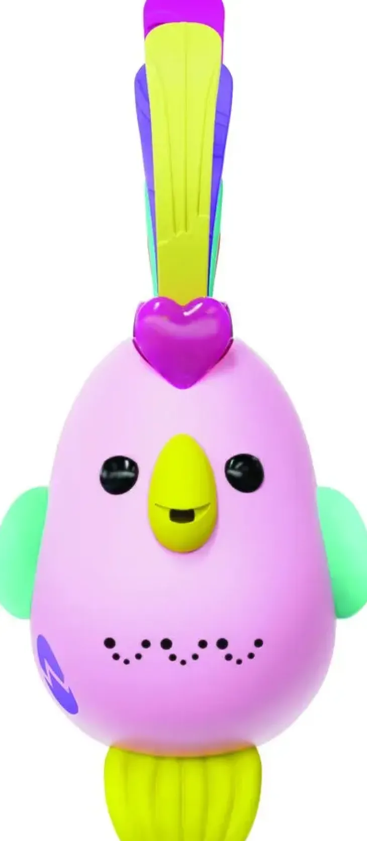 Fingerlings bird vaaleanpunainen