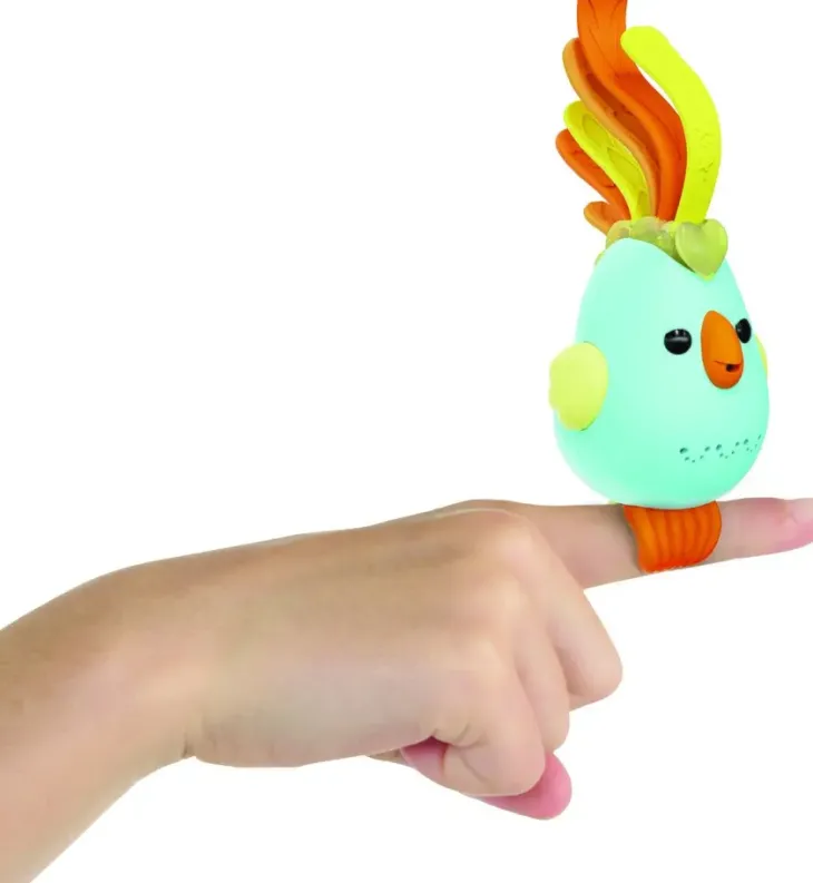Fingerlings bird vaaleansininen