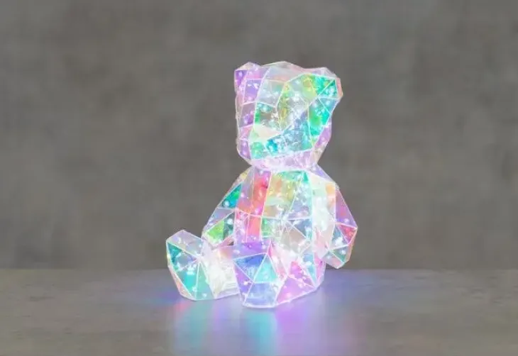 Finnlumor valokoriste nalle 100 led