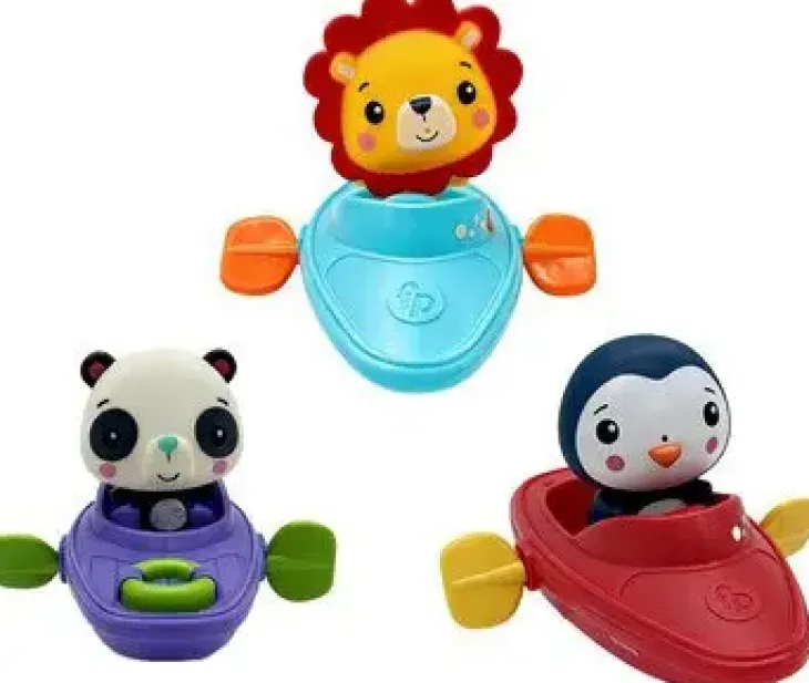 Fisher price bath wind up boat