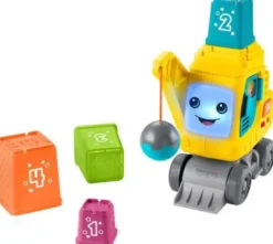 Fisher price lasku ja pinoamis nosturi