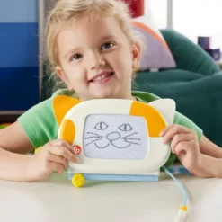 Fisher price magneettipiirtotaulu kissa
