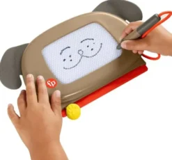 Fisher price magneettipiirtotaulu koira
