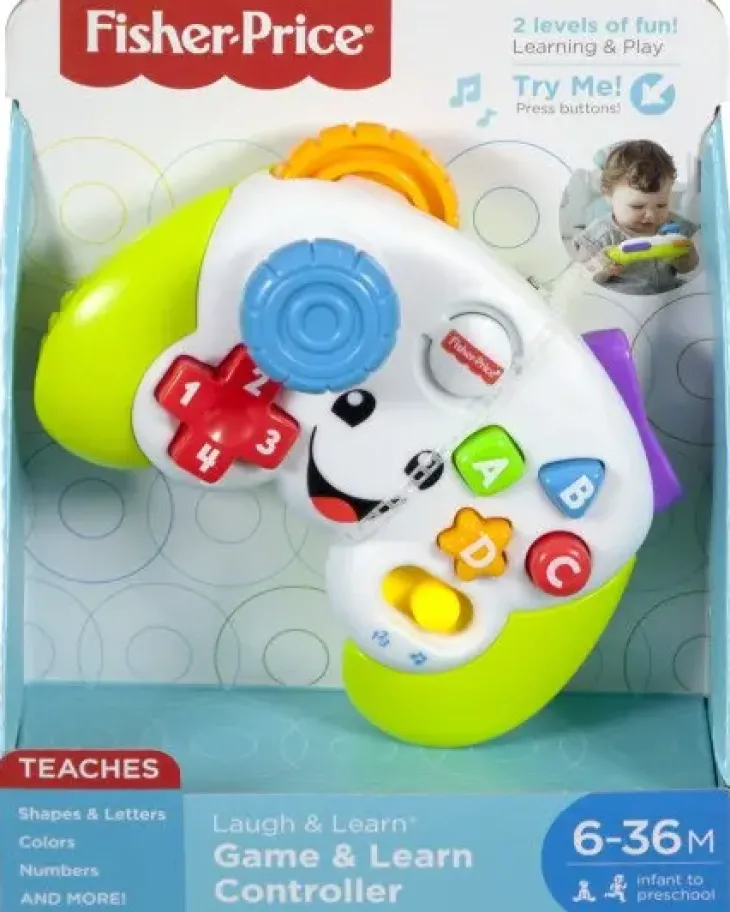 Fisher price peli ja oppimisohjain