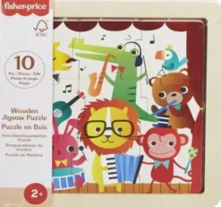 Fisher price puinen palapeli eläimet 10p