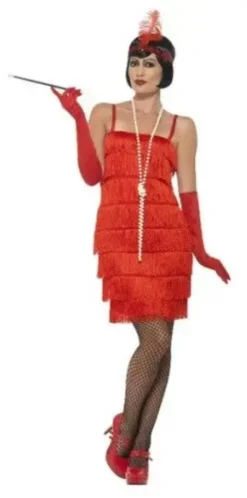 Flapper asu punainen s