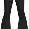 Flared leggingsit musta m