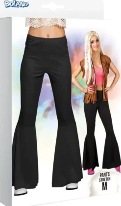 Flared leggingsit musta m