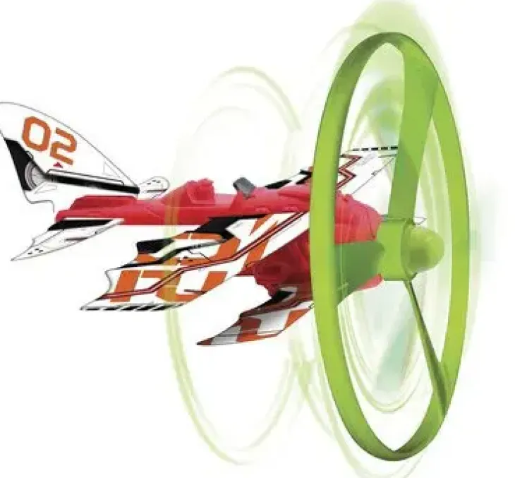 Flyer with launcher