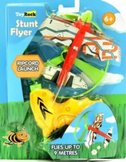 Flyer with launcher