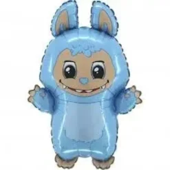 Foliopallo bad bunny sininen