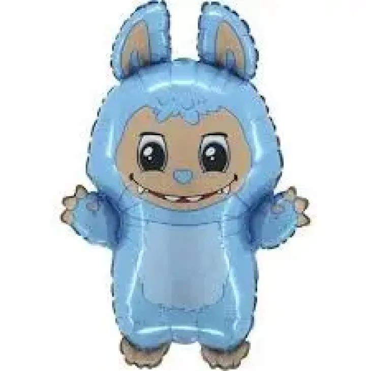 Foliopallo bad bunny sininen
