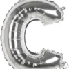 Foliopallo c kirjain 36 cm