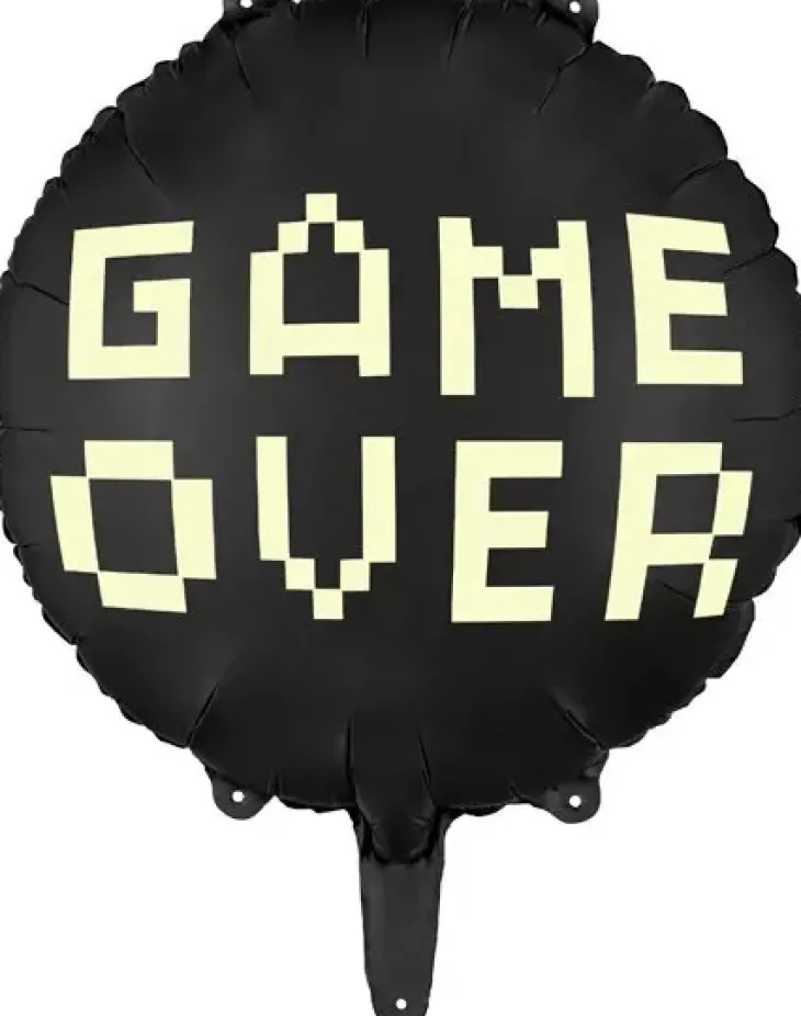 Foliopallo gamer over 45 cm musta