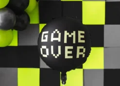 Foliopallo gamer over 45 cm musta