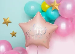 Foliopallo happy birthday, 40cm