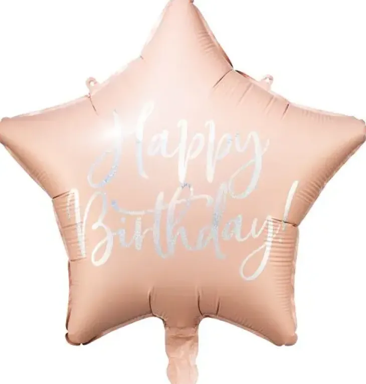 Foliopallo happy birthday, 40cm