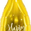 Foliopallo happy new year gold 81cm