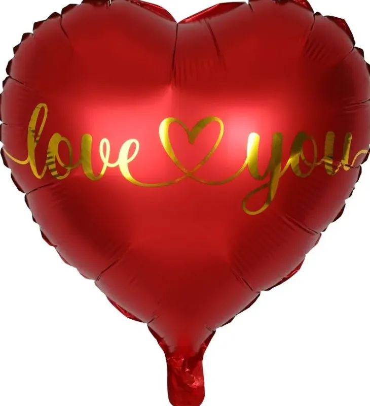 Foliopallo love you 46cm
