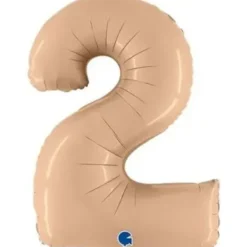Foliopallo numero 2 beige 102cm
