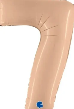Foliopallo numero 7, beige 102cm