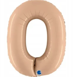 Foliopallo numero 0 beige 102cm