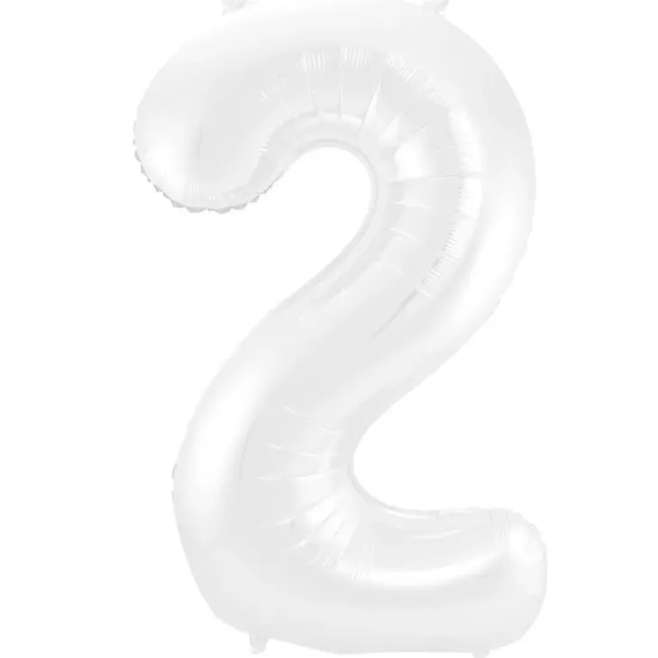 Foliopallo numero 2, matta valkea 86cm