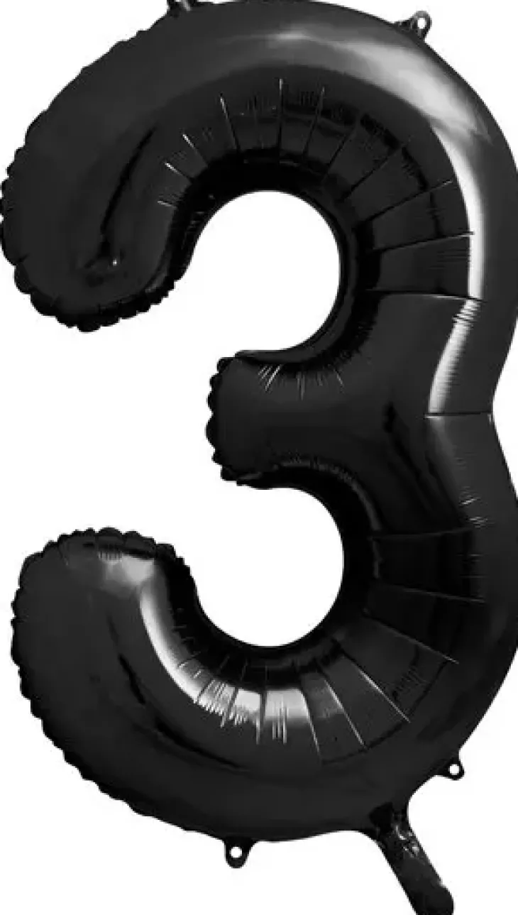 Foliopallo numero 3 musta 86cm