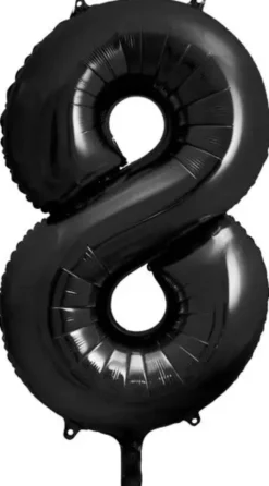 Foliopallo numero 8 musta 86cm