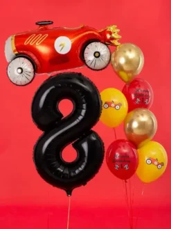 Foliopallo numero 8 musta 86cm