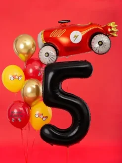 Foliopallo numero 5 musta 86cm