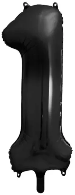 Foliopallo numero 1 musta 86cm