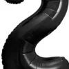 Foliopallo numero 2 musta 86cm