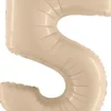 Foliopallo numero 5, satin white 102cm