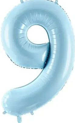 Foliopallo numero 9 vaal. sin. 86cm