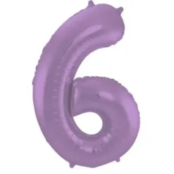 Foliopallo numero 6 violetti 86cm