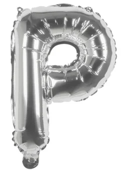 Foliopallo p kirjain 36 cm