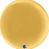 Foliopallo pyöreä kulta 38cm