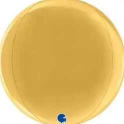 Foliopallo pyöreä kulta 38cm