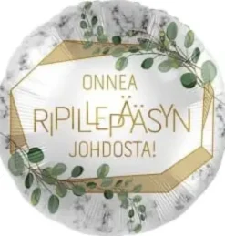 Foliopallo rippi onnittelu 43cm
