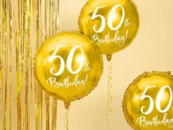 Foliopallo 50th birthday 45cm