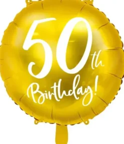 Foliopallo 50th birthday 45cm