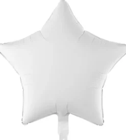 Foliopallo tähti valkoinen 48cm