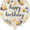 Foliopallo työkone happy b-day 45cm