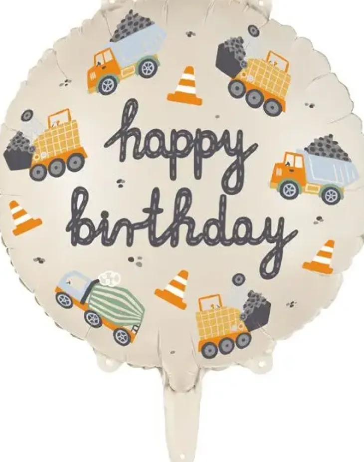 Foliopallo työkone happy b-day 45cm